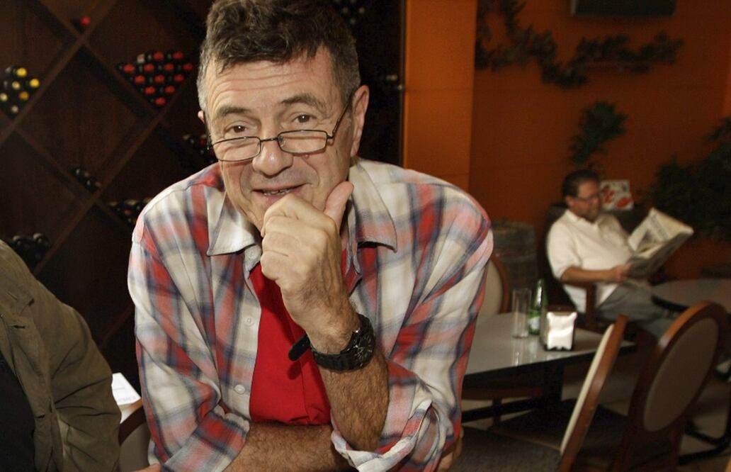 Guillermo Saccomanno, escritor argentino y ganador del premio Alfaguara de Novela 2025.
Foto: EFE / Alberto Morante, archivo