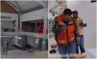 VIDEO: niña fantasma es captada en centro comercial por trabajadores; suceso paranormal desata conmoción en la red