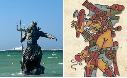 Chac vs Poseidón: El dios maya de la lluvia también tendrá su estatua en muelle de Yucatán