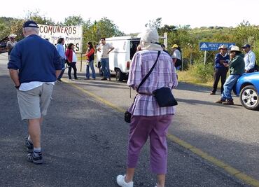 Comuneros bloquean accesos a Monte Albán