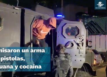 Caen 16 integrantes de la banda “Los Maceros” en Tlalpan