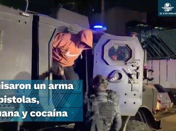 Caen 16 integrantes de la banda “Los Maceros” en Tlalpan