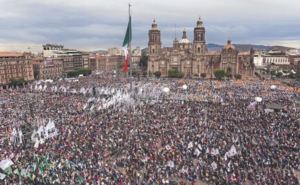 Morenistas alistan la operación para llenar el Zócalo