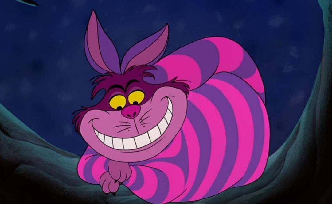 Gato Risón, un personaje de "Alicia en el país de las maravillas"
