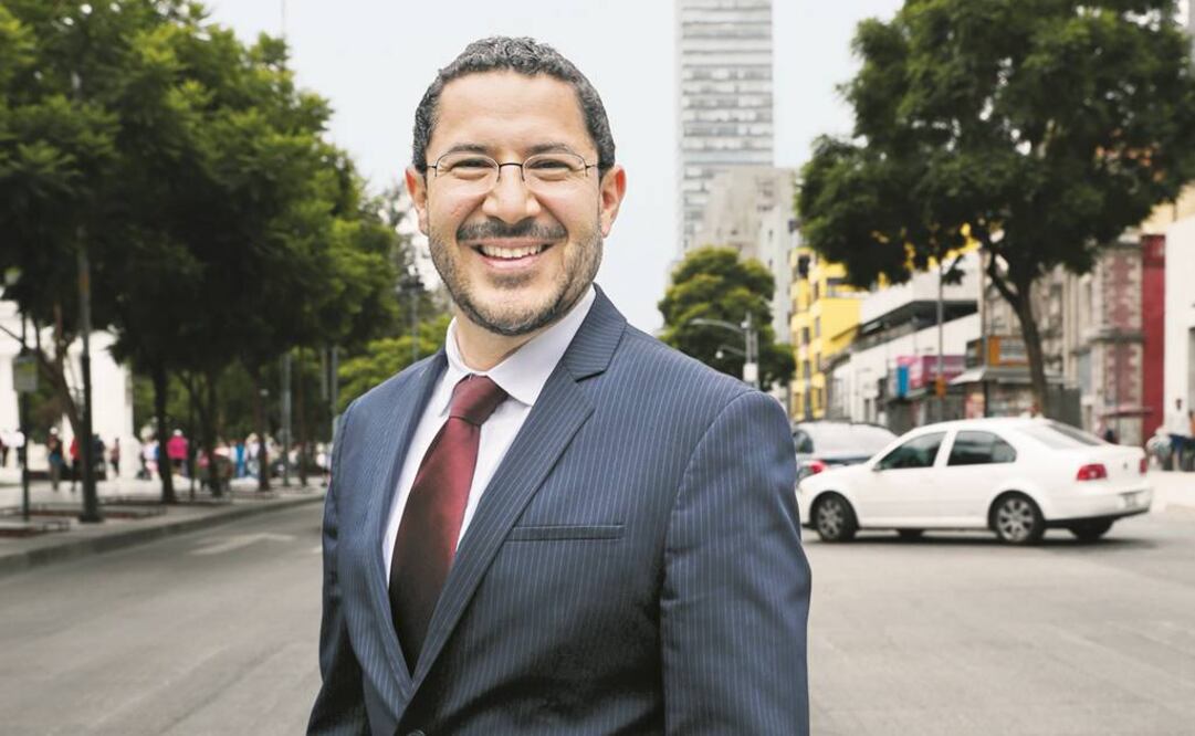 Martí Batres Guadarrama Líder local de Morena (IVÁN STEPHENS. EL UNIVERSAL)