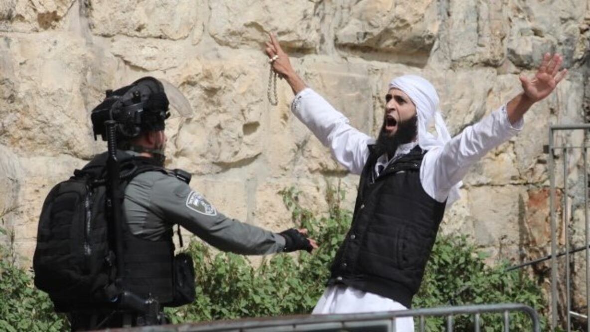 Jerusalén vivió los peores enfrentamientos de este tipo desde 2017. Foto: EPA