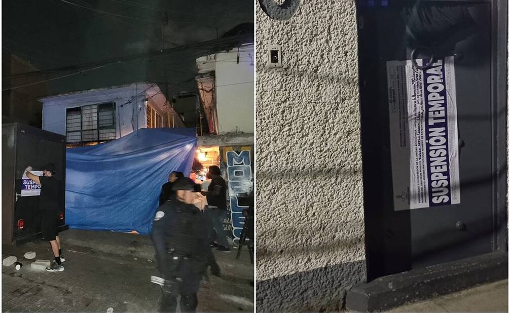 Clausuran negocios en Naucalpan. Foto: Especial