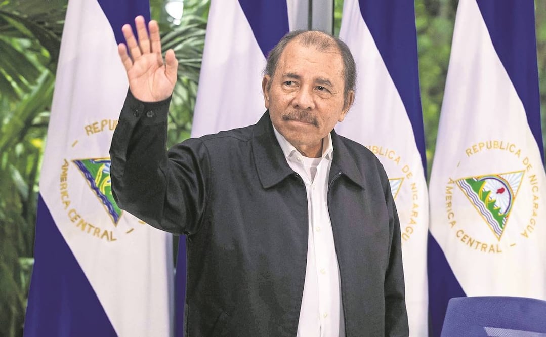 Daniel Ortega, presidente de Nicaragua. Foto: EFE