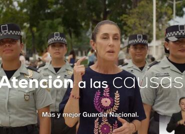 “Vamos por el camino correcto”, dice Sheinbaum en nuevo spot; destaca reducción de 25% en homicidios dolosos