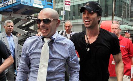 Enrique Iglesias y Pitbull reinan en Miami