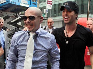 Enrique Iglesias y Pitbull reinan en Miami
