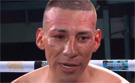 VIDEO: El emotivo discurso del boxeador mexicano Édgar Cuenca que pasó de las drogas a los cuadriláteros