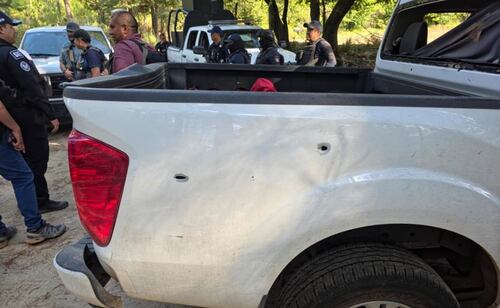 Durante los ataques, tres vehículos oficiales fueron robados por el grupo armado y recuperados más tarde. Foto: Especiales