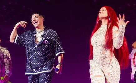 Karol G sorprende a sus fans al unirse a grupo Firme para cantar uno de sus éxitos