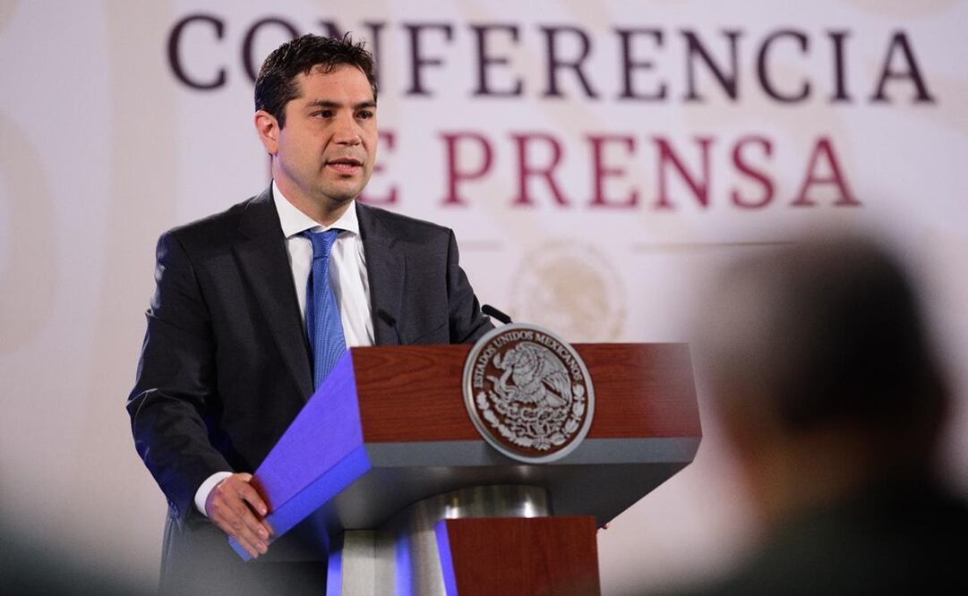 Antonio Martínez Dagnino, director del SAT. Foto: Presidencia