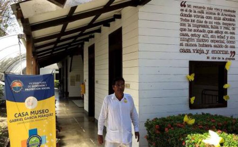 Peregrinan a la casa de García Márquez