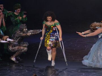 Lucero Mijares actuó fracturada sin saberlo: cuenta lo que pasó minutos antes de salir en "El mago The Wiz"