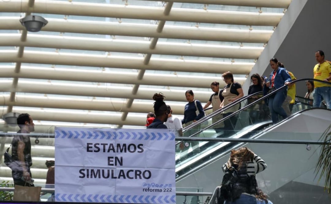 Así se vivió el Segundo Simulacro Nacional 2026 en CDMX (19/09/2026). Foto: Karla Guerrero / EL UNIVERSAL