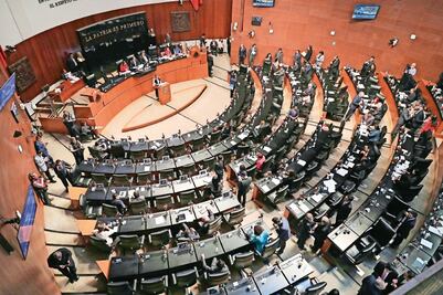 Regresan dirigentes de partidos al Senado