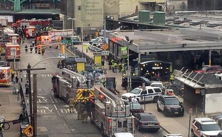 Reportan más de 100 heridos en accidente de tren en Nueva Jersey