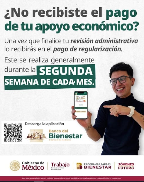 Descubre lo que debes saber sobre el pago regularización. Foto: Secretaría del Bienestar
