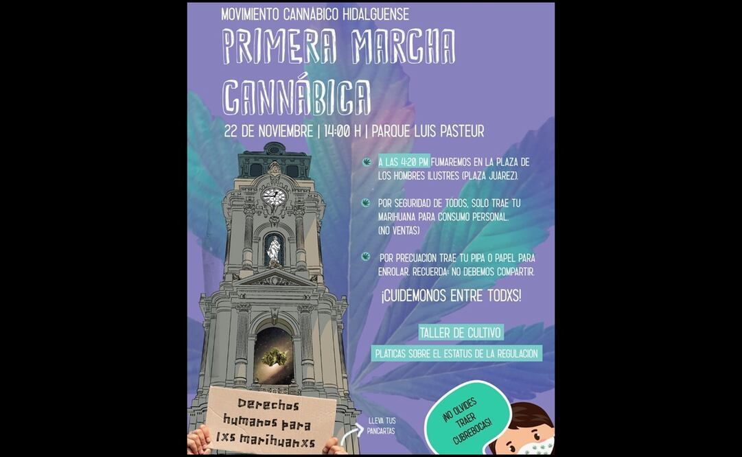 Foto: Facebook @MovimientoCannabicoHidalguense 