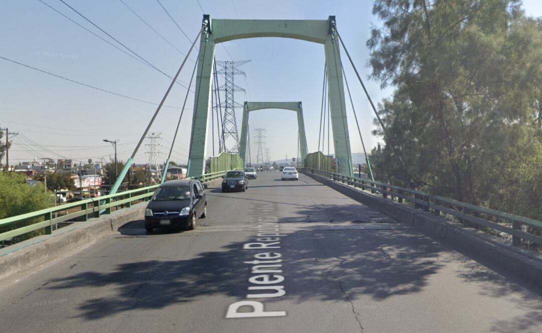 La Secretaría de Obras y Servicios informa cierre del puente vehicular República Federal, en Iztapalapa. Foto: Google Maps