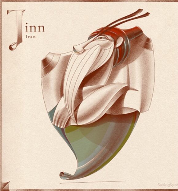 Este mapa te dice cuál es la criatura mitológica más famosa de cada país