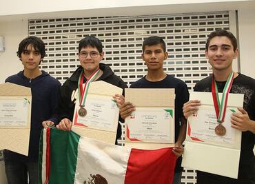México logra dos preseas en Olimpiada Internacional de Biología