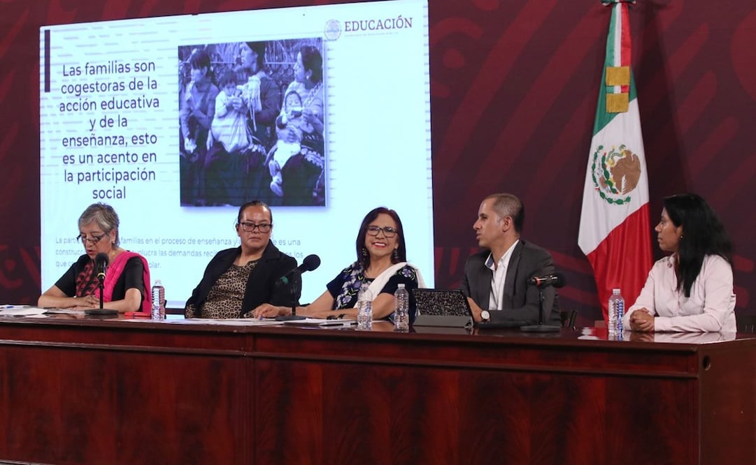 Conferencia vespertina de la SEP. Foto: Carlos Mejía/EL UNIVERSAL