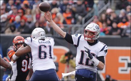 Patriots vencen a Bengals con marca de Tom Brady