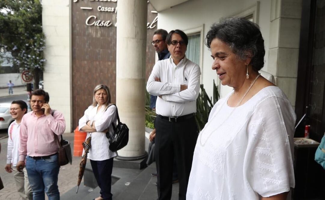 La senadora Beatriz Paredes recordó a María de los Ángeles Moreno como una gran mujer. Foto: Germán Espinosa / EL UNIVERSAL