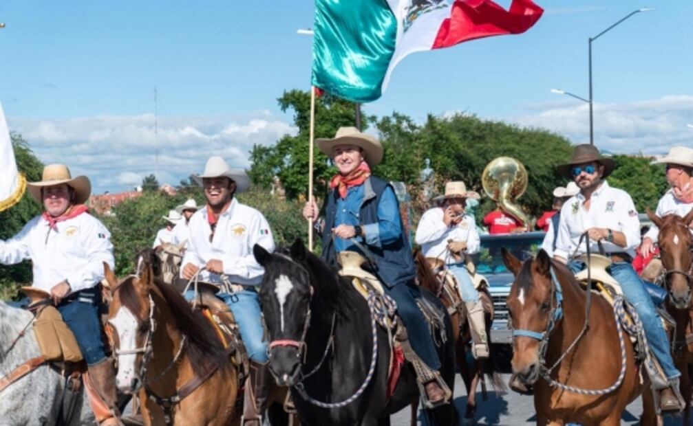 Dan bienvenida a “Cabalgata Histórica de los Conspiradores” en San Miguel de Allende