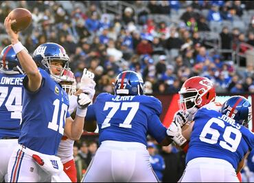Giants sorprenden a Chiefs