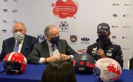 'Checo' Pérez apoya a la FIA para garantizar la seguridad de ciclistas y motociclistas