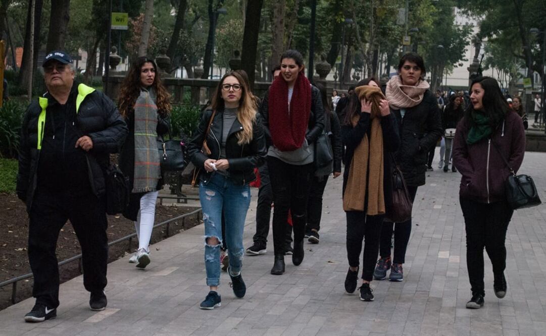 Las bajas temperaturas son provocadas por el Frente Frío Número 6, en el Caribe. /José Antonio Torres - EL UNIVERSAL