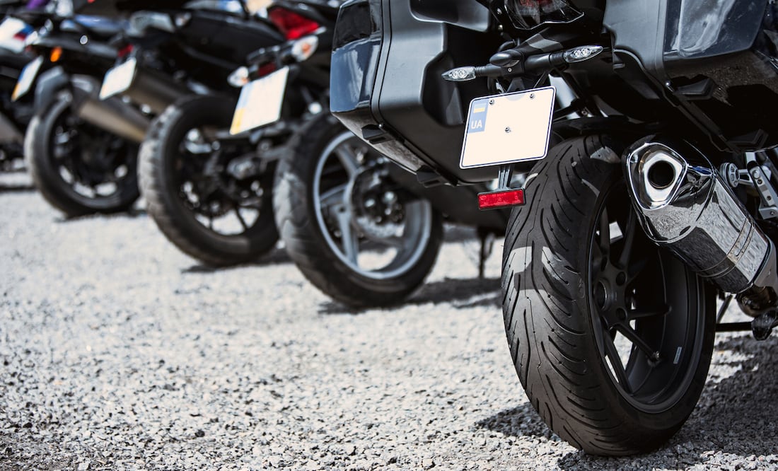 Llantas de motocicleta. Foto: Freepik