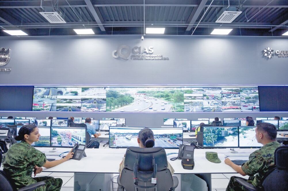 Las instalaciones del centro de coordinación, que tienen la más alta tecnología, también albergarán el comando de Información y Análisis para la Seguridad del estado de Querétaro.