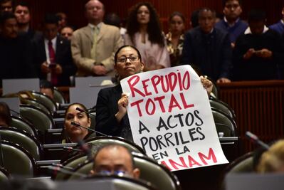 Diputados federales se suman al "Fuera porros de la UNAM"