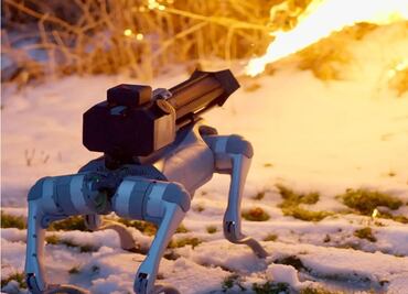 ¿Perros lanzallamas? Empresa pone en venta a sus "Thermonator" en EU