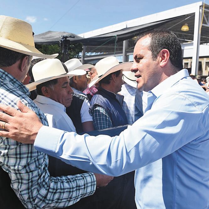 El gobernador refrendó su compromiso de sacar adelante a Morelos de la crisis causada por los malos manejos de administraciones anteriores.