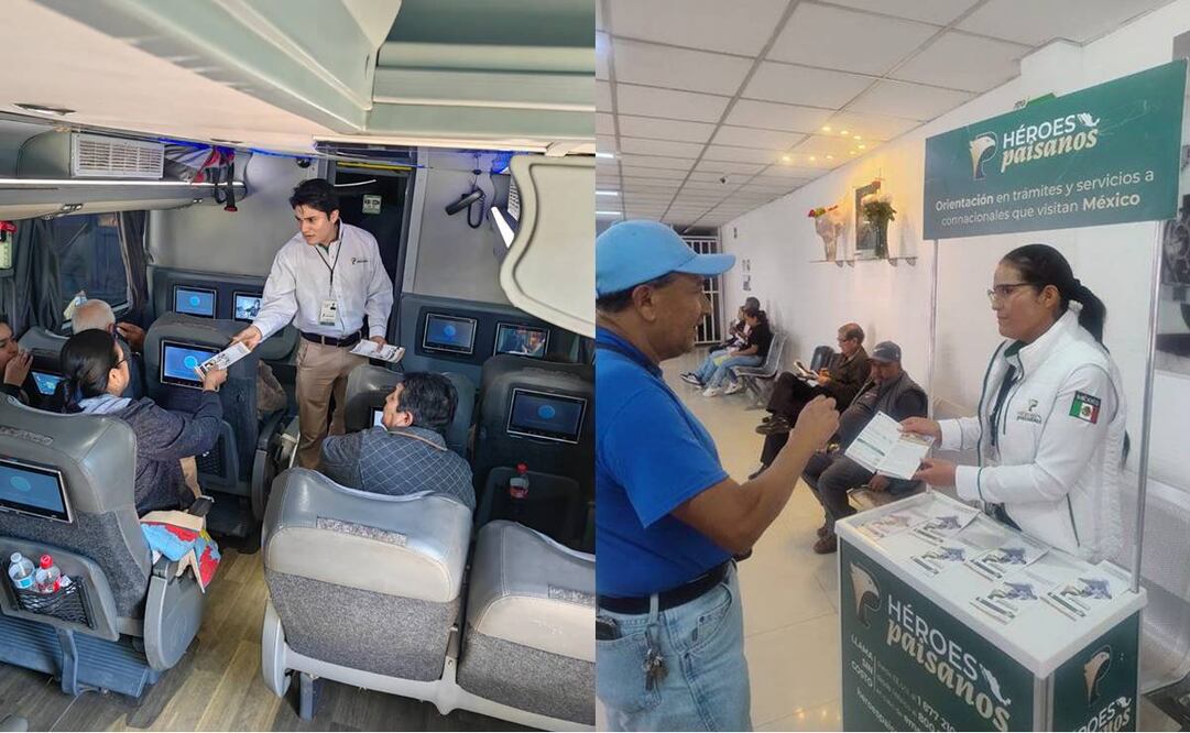 El Instituto Nacional de Migración (INM) culminó este 18 de agosto, el operativo verano 2024 del programa héroes paisanos. Fotos: Especiales