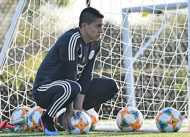 Llega un Hugo González entusiasmado al Tricolor