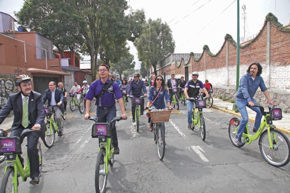 Inauguran en Toluca sistema de renta de bicis