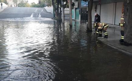Reportan fuga de agua en Eje 5 Sur 