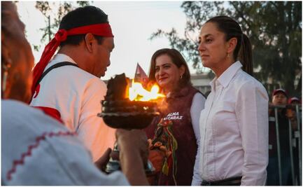 "Hagan lo que hagan aquí no nos quebramos", asegura Sheinbaum ante guerra sucia en su contra