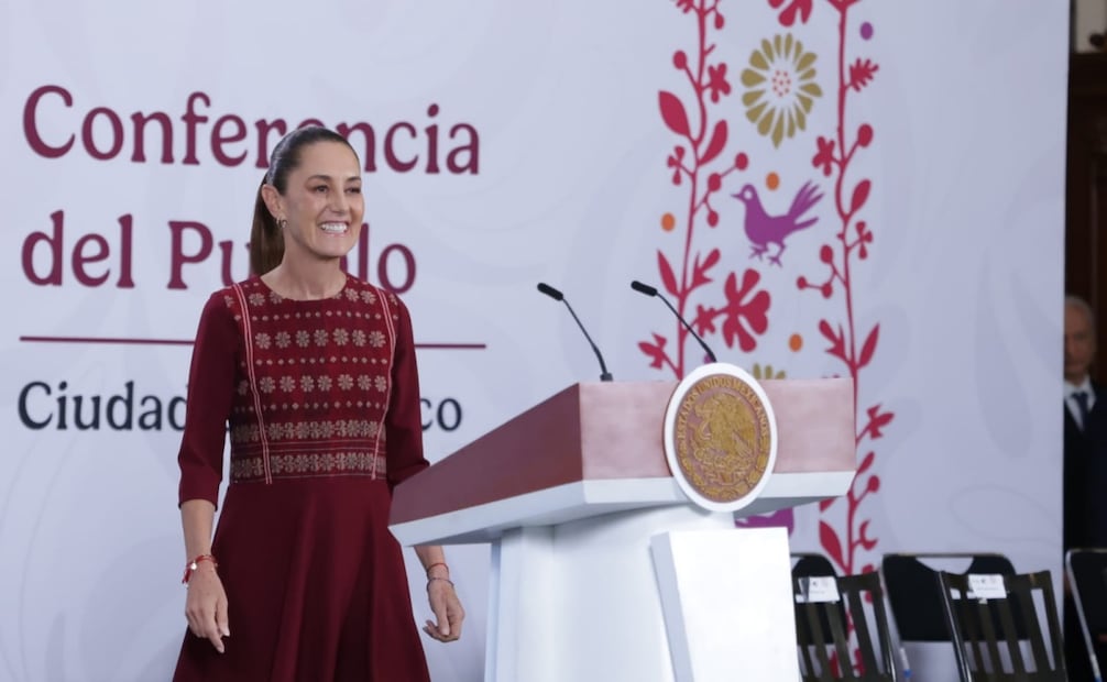 Conferencia matutina de la presidenta Claudia Sheinbaum Pardo en Palacio Nacional el 29 de abril de 2026. Foto: Fernanda Rojas / EL UNIVERSAL