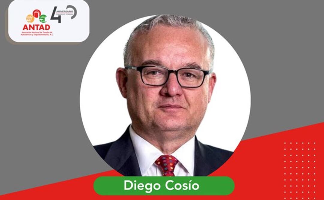La ANTAD eligió a Diego Cosío Barto como su nuevo presidente ejecutivo, en sustitución de Vicente Yáñez. Foto: X @ANTADMx