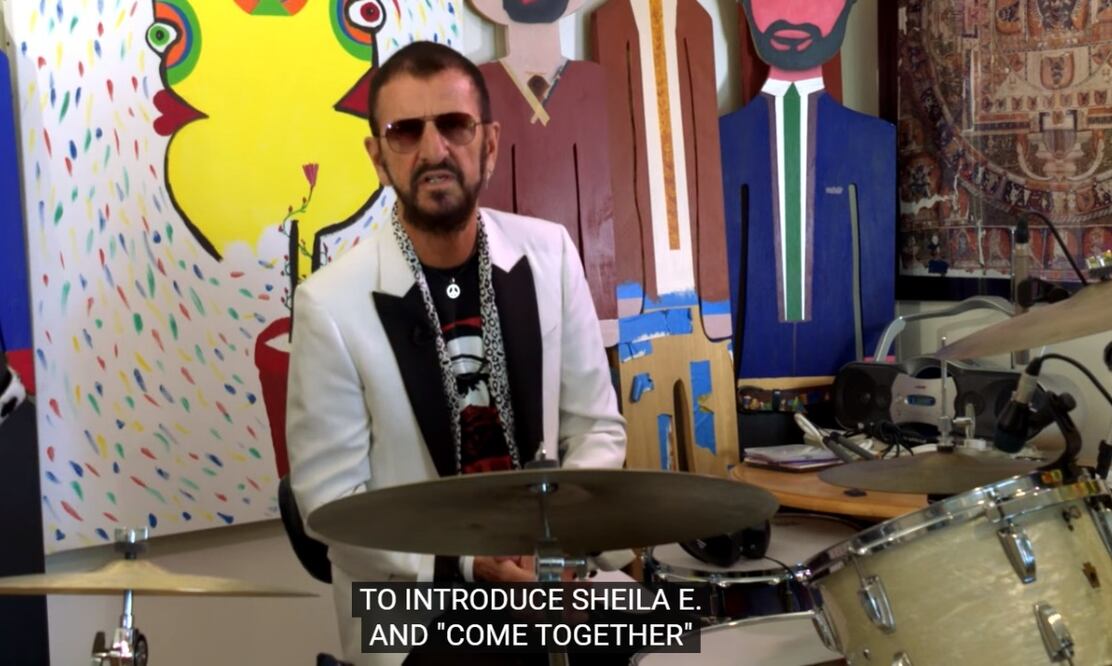 Ringo Starr. Foto: Captura