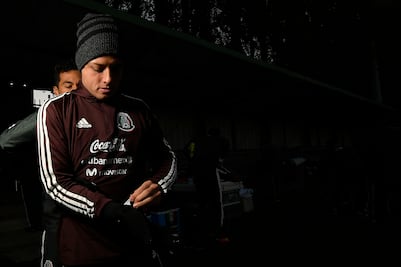 "Chicharito" Hernández aclaró el tema de la fiesta de la Selección Mexicana